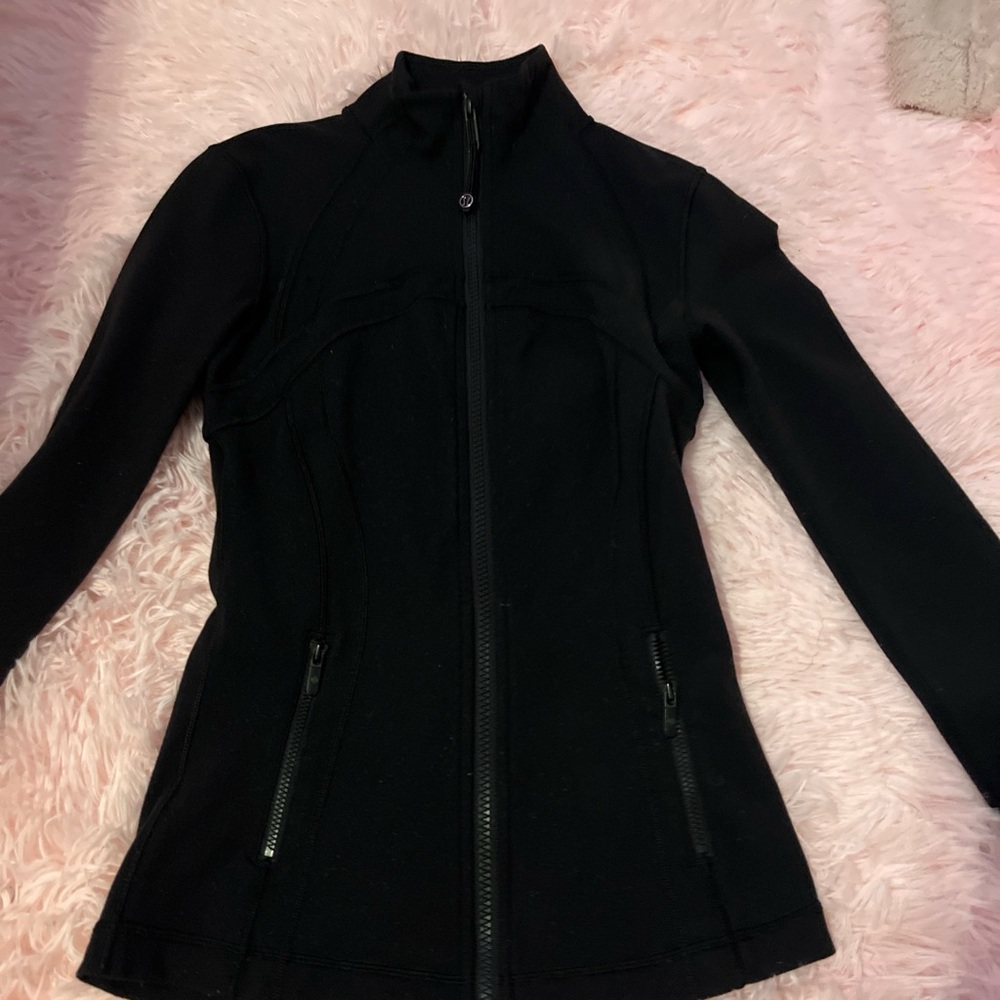 lululemon athletica Black Zip-Up Utility Jacket